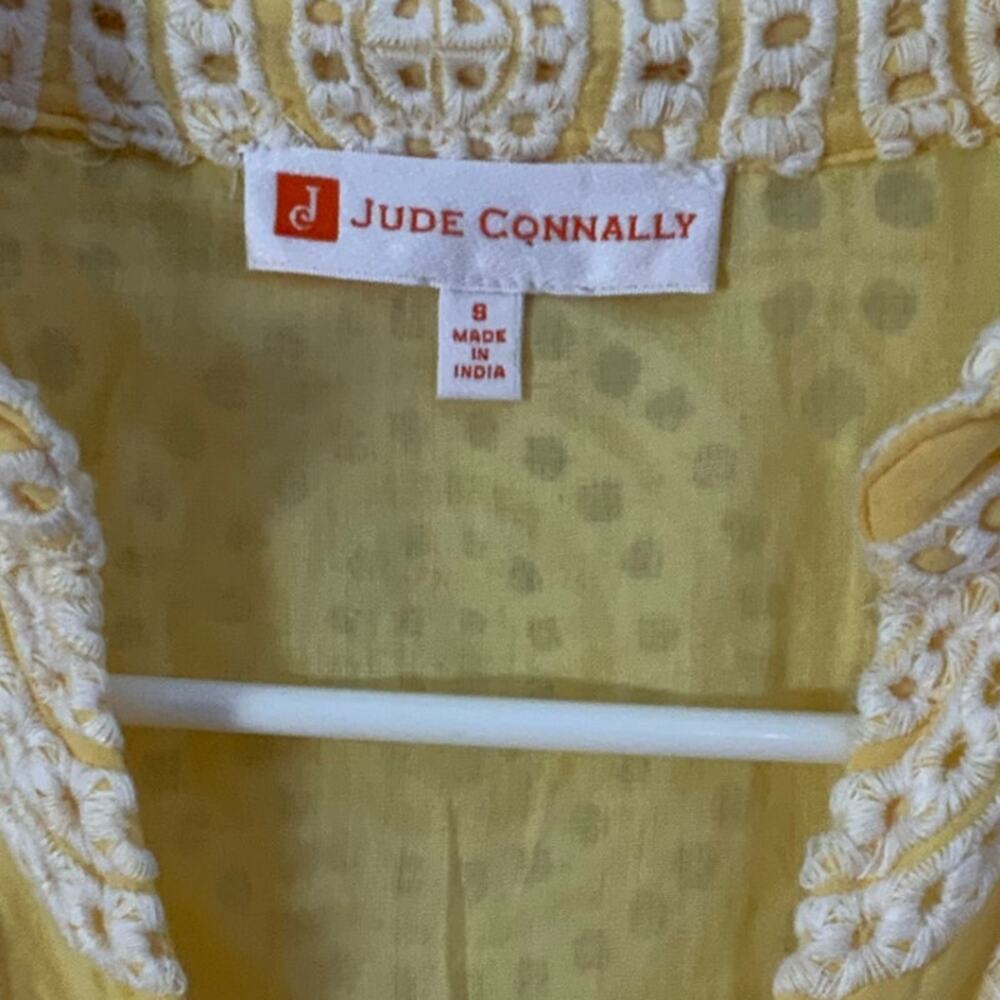 JUDE CONNALLY Tierney Dress Cotton Eyelet‎ NWOT SIZE SMALL - Picture 5 of 9
